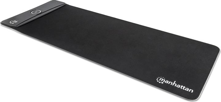 Image du produit Manhattan Tapis de souris de jeu XXL RGB LED avec chargeur à induction sans fil 10 W (XXL)