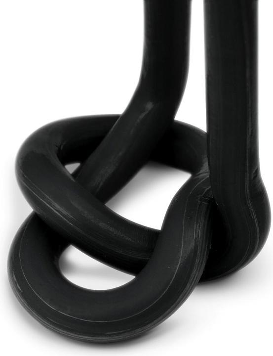 Actual product image Knot Candle Black (1 pcs.)