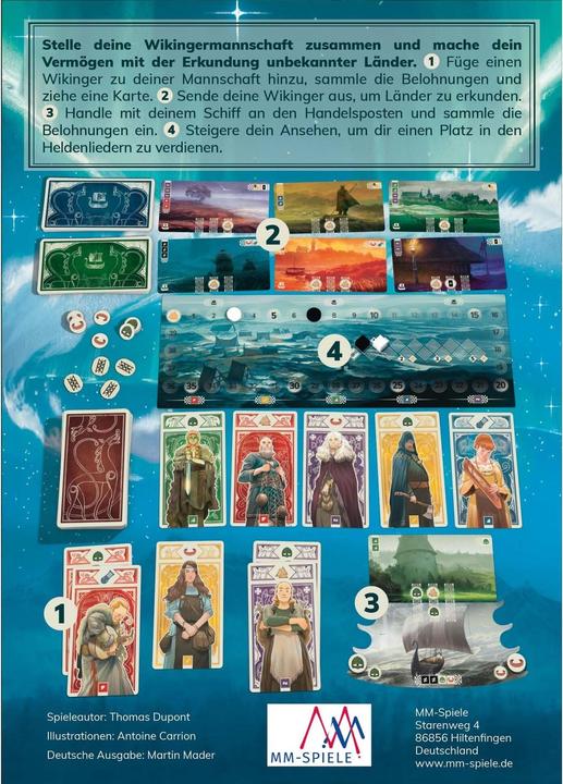 Produktbild Knarr (d) (Deutsch, 2 - 4 Spieler)