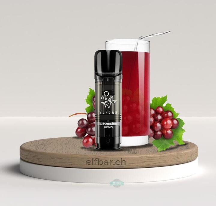 Actual product image Elfbar Elfa pro (Bunch of grapes, Cranberry)