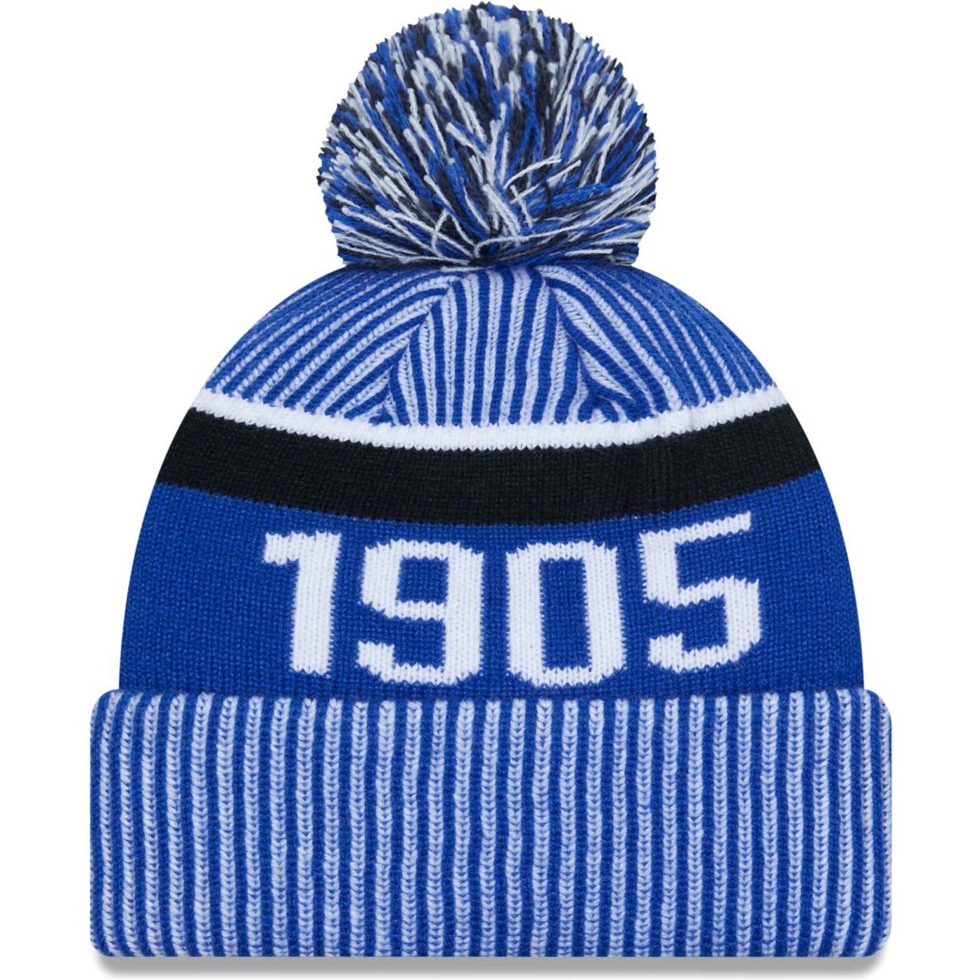 New Era, Herren, Mütze, Bommel Beanie Cuff FC Chelsea, Blau