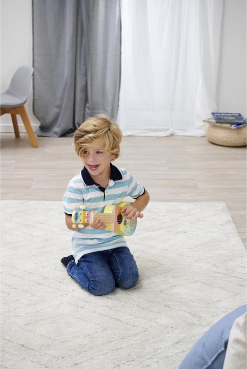 Produktbild Eichhorn Peppa Pig Holz Ukulele 43cm (Deutsch)