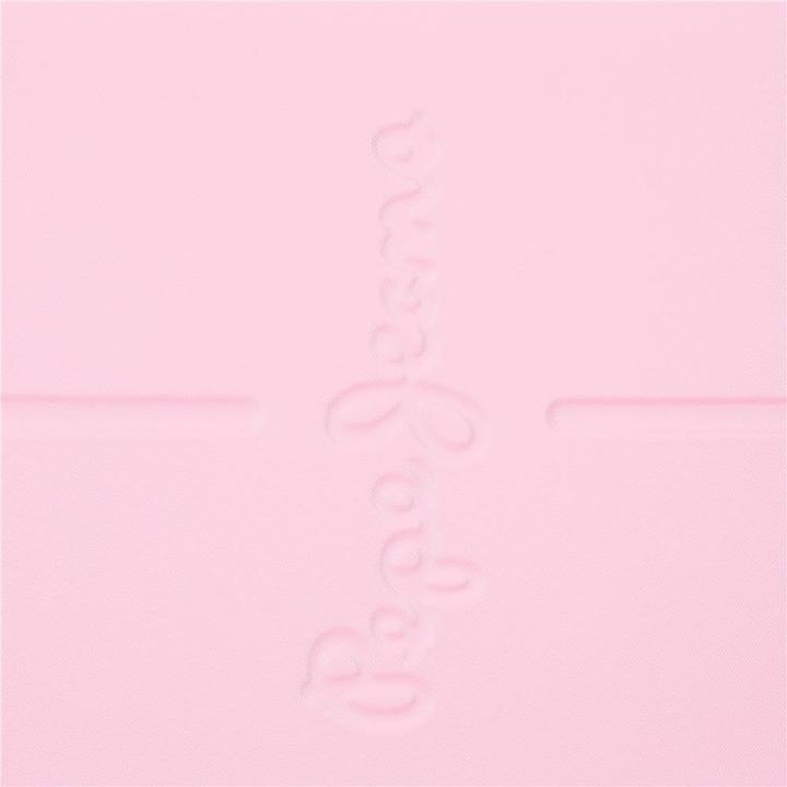 Actual product image Pepe Jeans Light Pink Suitcase Set with Wheels and TSA Lock