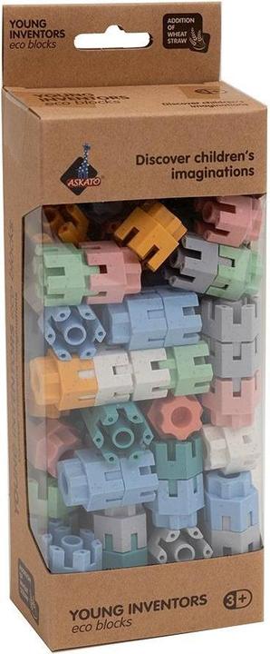 Askato Öko-Blöcke kleiner Genies Schrauben