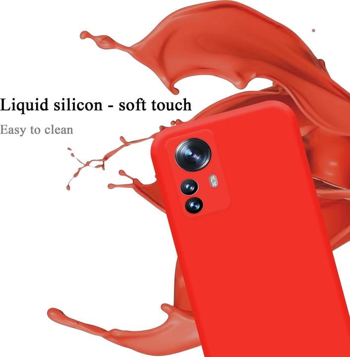Produktbild Cadorabo TPU Liquid Silicone Case Hülle für Xiaomi 12 PRO (Realme 12 Pro+)
