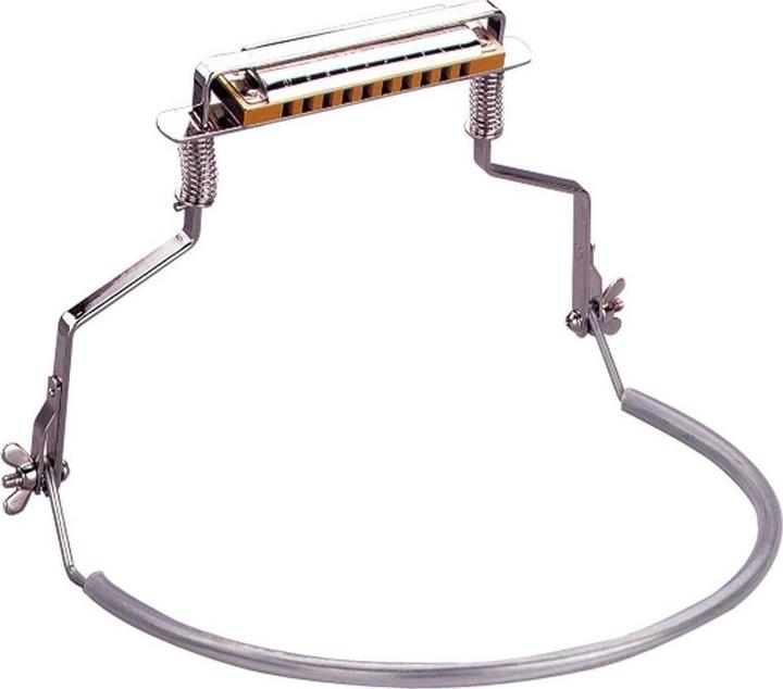 Produktbild Hohner Mundharmonika Halter für diatonische Instrumente (10 Loch) (Blasinstrument, Mundstück)
