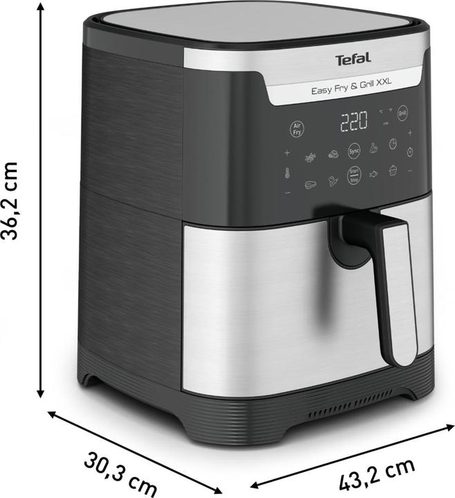Produktbild Tefal Easy Fry & Grill XXL EY801D