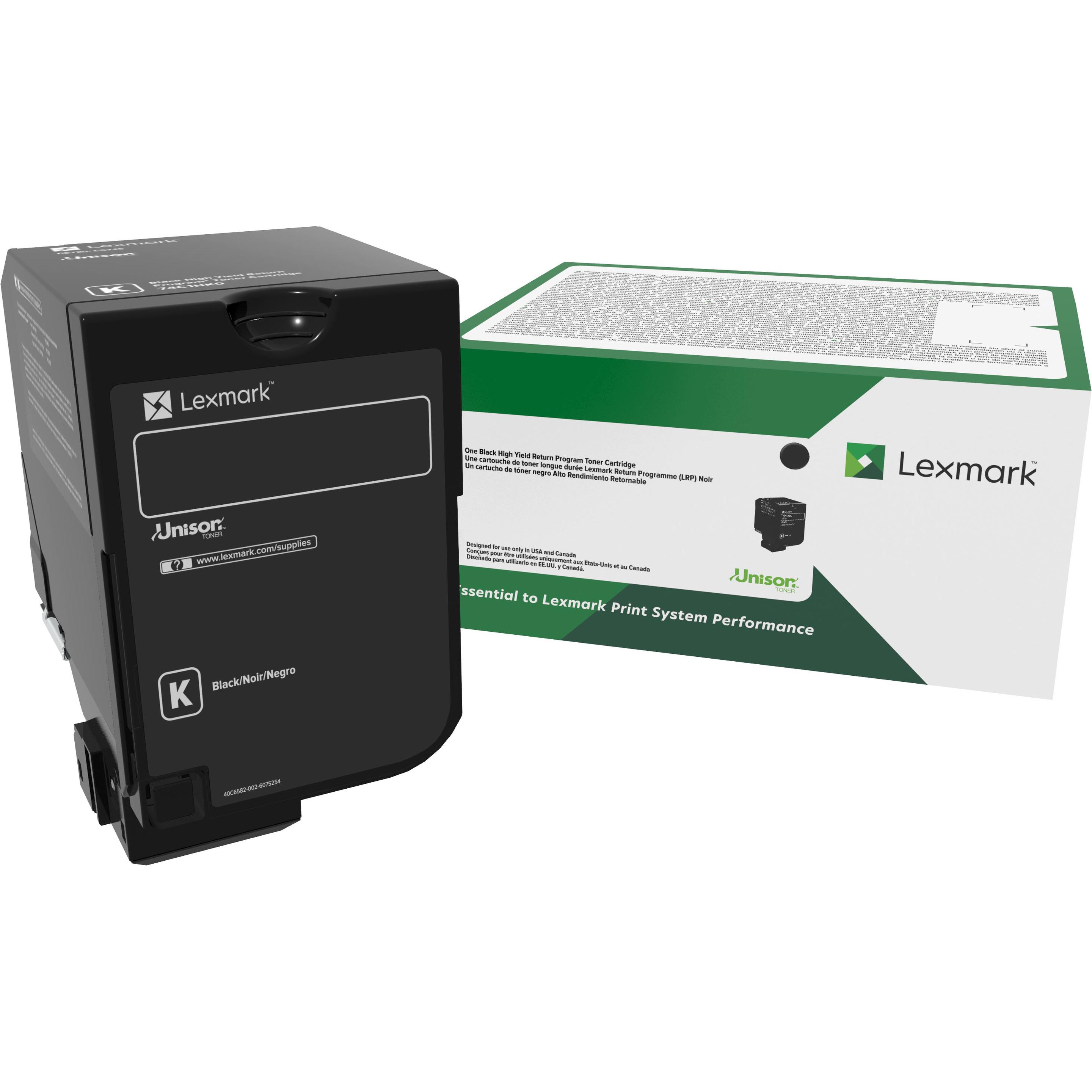 Thumbnail - Lexmark, Toner, 74c20k0 (BK)
