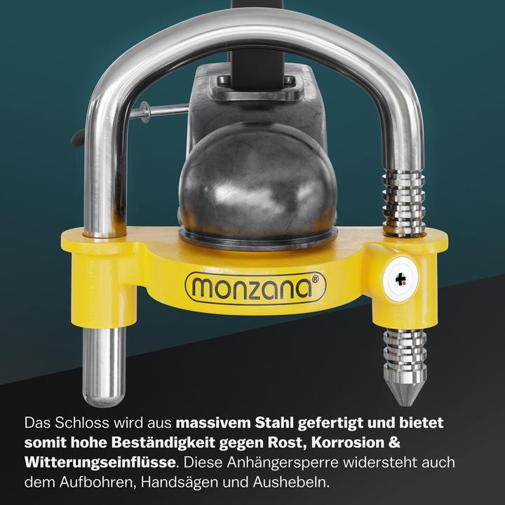 Actual product image Monzana Trailer coupling