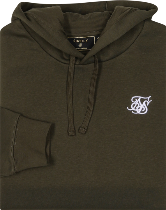 Image du produit Siksilk Sweat à capuche Kaki Essential Overhead Hoodie (XS)