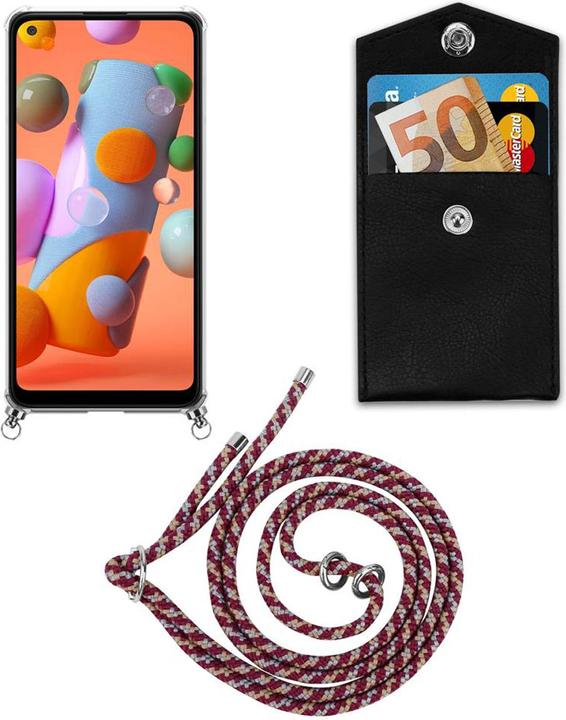 Produktbild Cadorabo TPU Handy Kette SILBER Cover