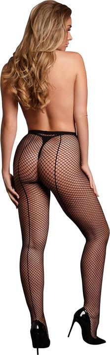 Actual product image Le Désir Panty with small fishnet structure. (One size)