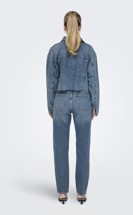 Immagine prodotto Only ONLEMILY Jeans a vita alta e taglio dritto Jeans dalla vestibilità dritta (W30/L30)