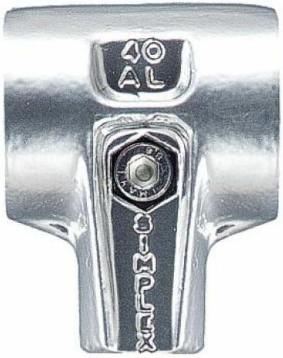 Actual product image Halder SIMPLEX soft-face mallet housing without inserts, without handle