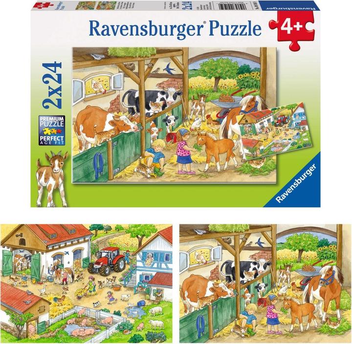 Produktbild Ravensburger Frohe Farm leben (24 Teile)