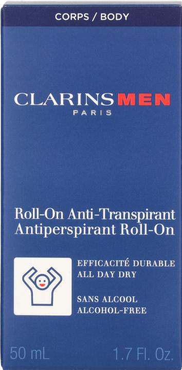 Image du produit Clarins Antiperspirant Deo Roll-On Men (Roll-on, 50 ml)