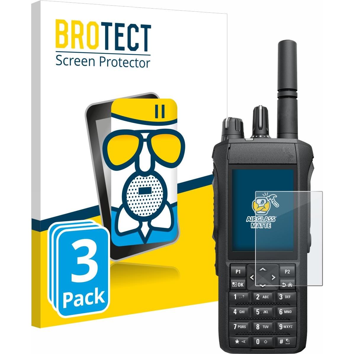 BROTECT Schutzglas Schutzfolie Displayschutz Display Schutz Glas Folie matt, Walkie-Talkie Zubehör