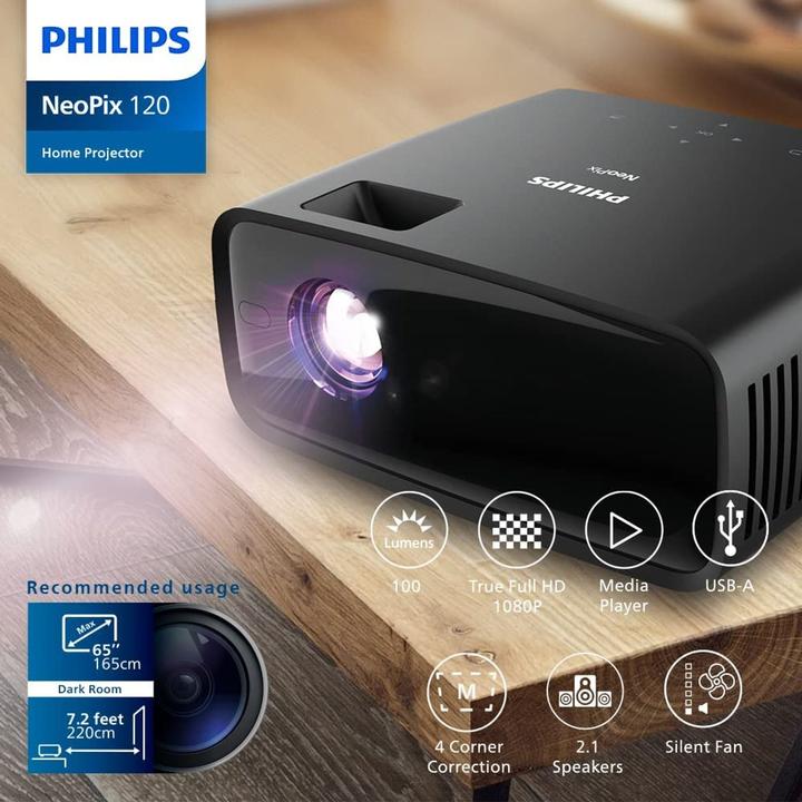 Produktbild Philips NeoPix 120 (HD, 100 lm, 1.47:1)