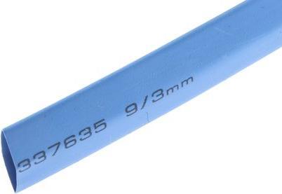Produktbild RS PRO Schrumpfschlauch 9/3mm blau