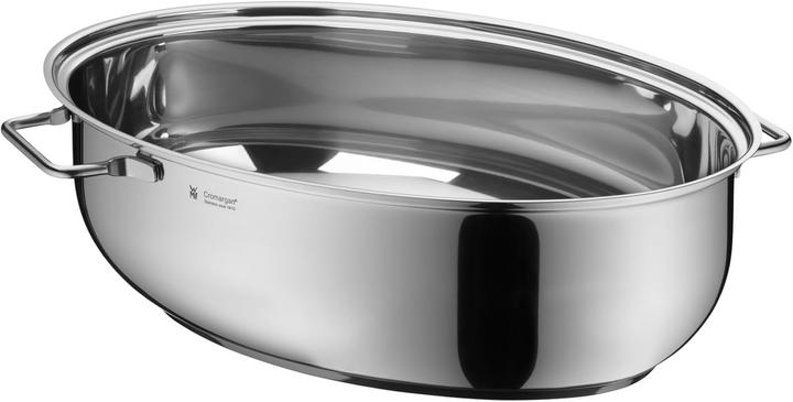 Produktbild WMF Bräter 41x28,5x18cm Deckel Schmortopf 8,5l Einsatz Edelstahl Induktion (Bräter + Schmortopf, 41 x 18 cm)