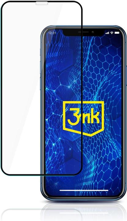 Image du produit 3MK HardGlass Max Lite for iPhone Xr / 11 black frame (1 pcs, Apple iPhone XR)