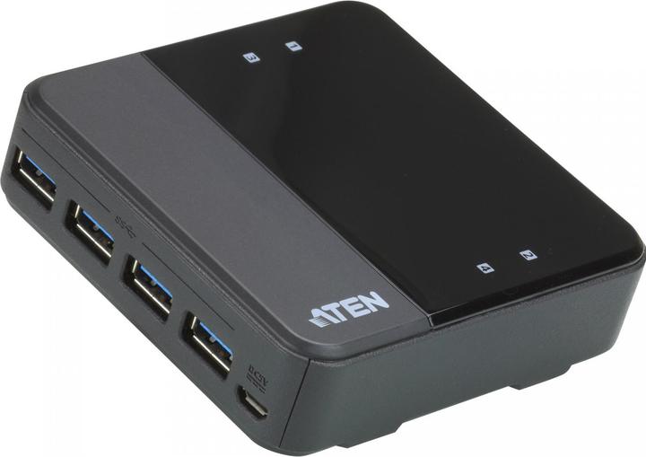 Produktbild Aten US3344 4 x 4 USB 3.2 Gen1 Peripherie-Freigabe-Switch (USB-C, 4 Ports)