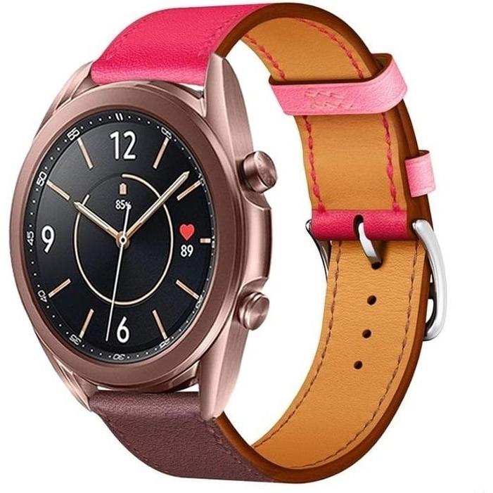 Strap-it Lederarmband (20 mm, Leder), Uhrenarmband, Mehrfarbig