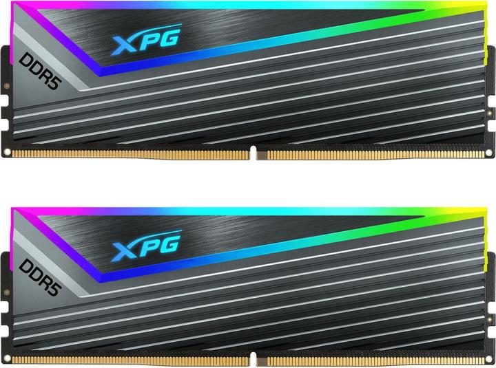 Actual product image Adata DDR5 32GB 6400-32 K2 XPG Caster RGB grey (2 x 16GB, 6400 MHz, DDR5 RAM, U-DIMM)