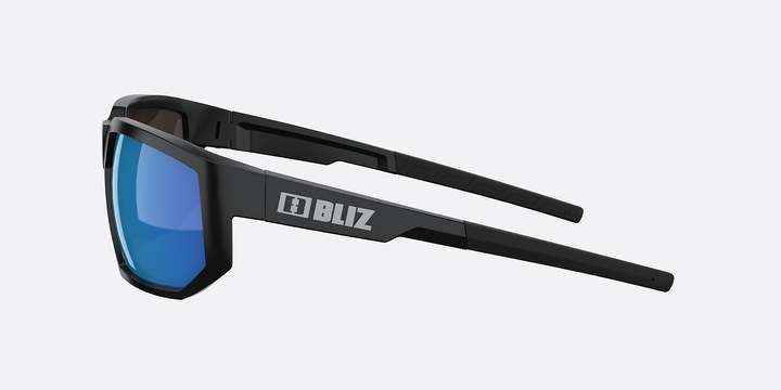 Produktbild Bliz Arrow - Matt Black - Brown w Blue Multi - Cat 3 VLT 11% (Matt Black, Brown w Blue multi)