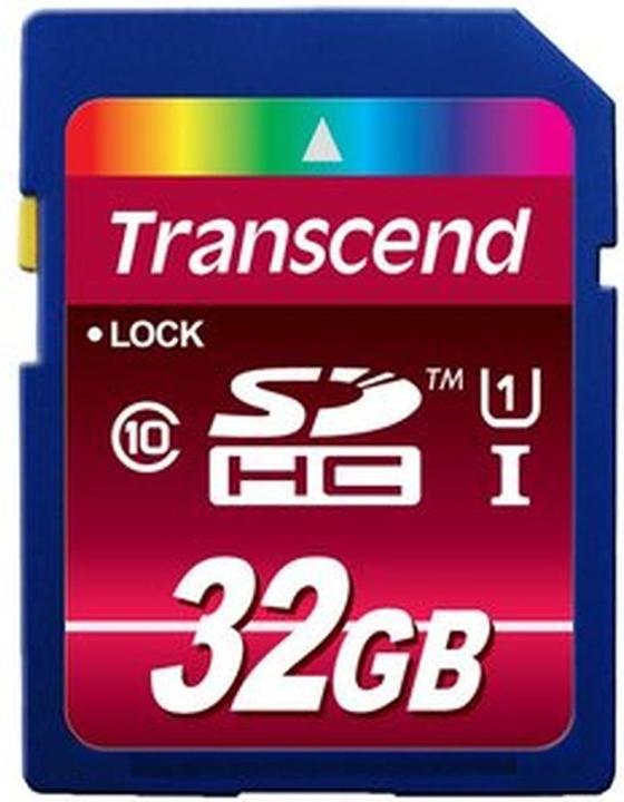 Actual product image Transcend SDHC Ultimate 600x (32 GB, SDHC, U1, UHS-I)