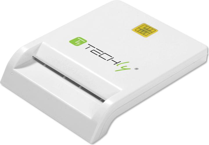 Image du produit Techly Smart Card USB-CTM Lecteur de cartes à puce, USB 2.0 (USB 2.0)