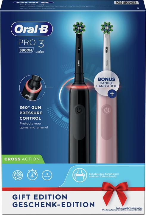Image du produit Oral-B Pro 3 3900N (Brosse à dents oscillo-rotative)