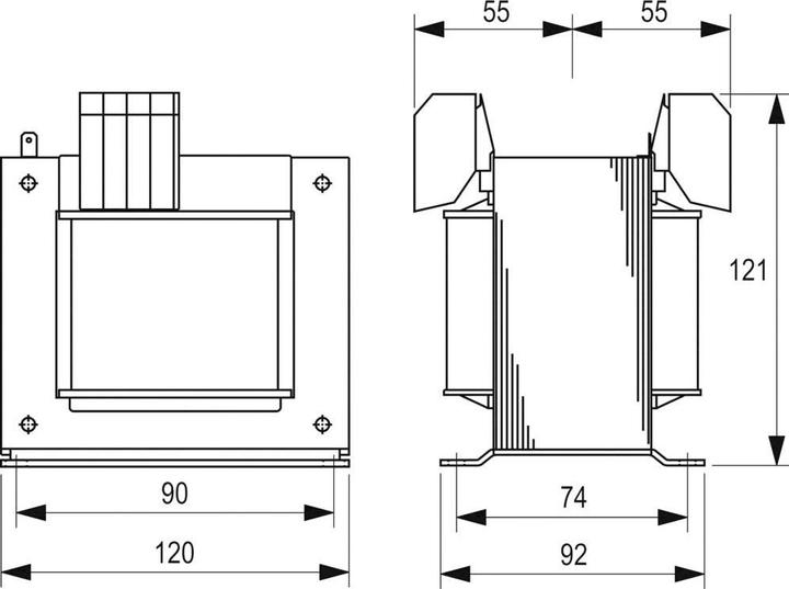 Immagine prodotto Block Trasformatore + morsetti STEU 320/2X115