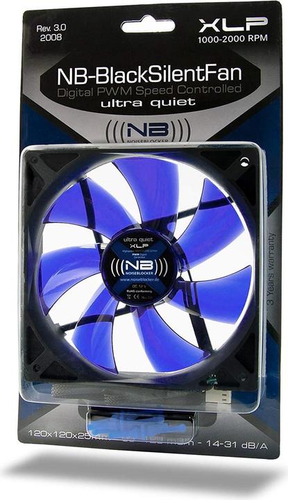 Produktbild Noiseblocker NB-BlacksilentFan XC1 (80 mm, 1 x)