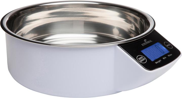 Produktbild Kerbl EYENIMAL Intelligent Pet Bowl XL,mit Waage, 1,8l, weiss (180 cl)