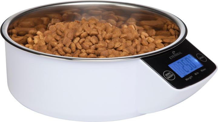 Produktbild Kerbl EYENIMAL Intelligent Pet Bowl XL,mit Waage, 1,8l, weiss (180 cl)