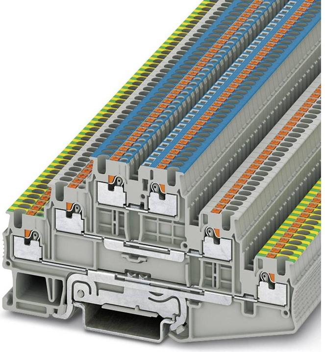 Produktbild Phoenix Contact Term Block 1.5mm 3L Spring PE/L/N