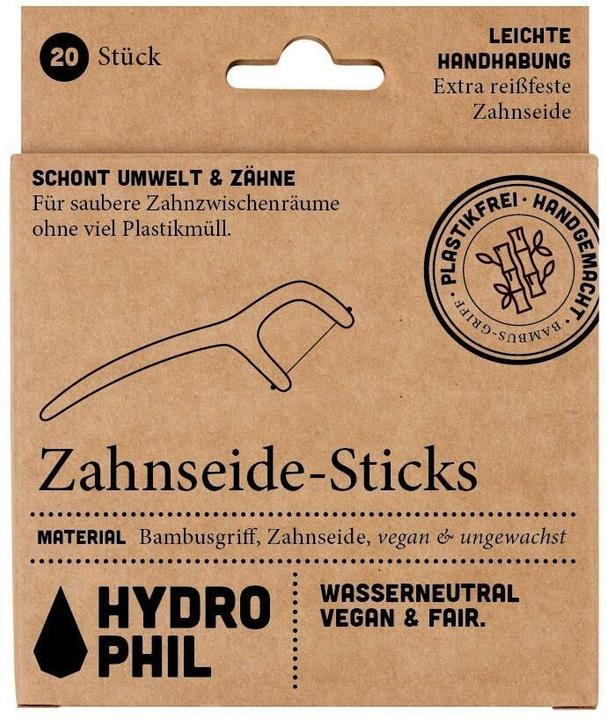Immagine prodotto Hydrophil Bambus Zahnseidesticks