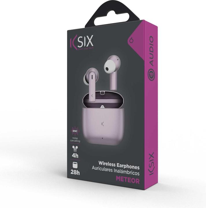 Image du produit KSIX Écouteurs sans fil Meteor (ANC, 4 h, Sans fil)