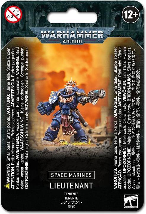 Actual product image Games Workshop Space Marines Lieutenant (Plastic)