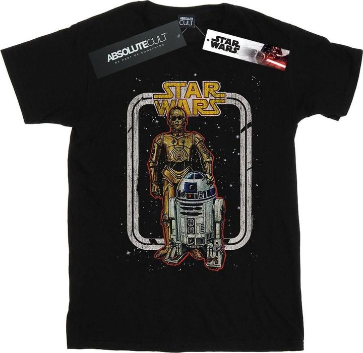 Produktbild Star Wars R2D2 And C3PO Vintage TShirt Jungen (128)