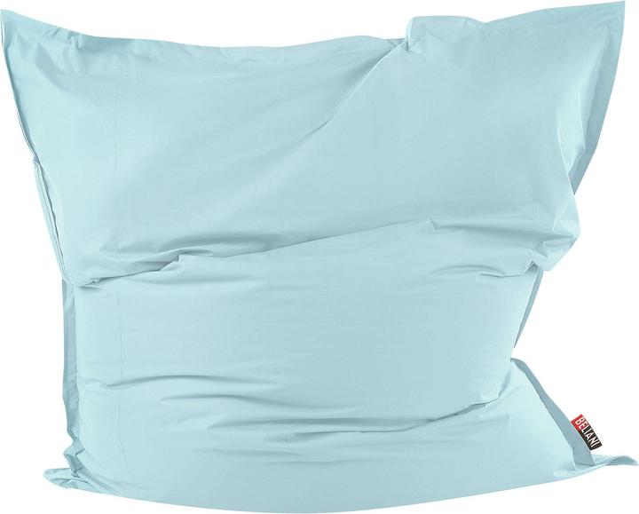 Beliani Beanbag with inner bag for indoor and outdoor use 180 x 230 cm light blue FUZZY