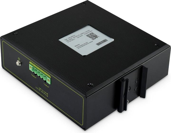 Produktbild Digitus Industrieller 4-Port Gigabit PoE+ Switch mit 2 x SFP Uplink (4 Ports)