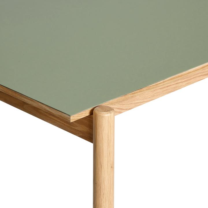 Image du produit Hübsch Oblique Schreibtisch Olive (140 x 140 x 75 cm)