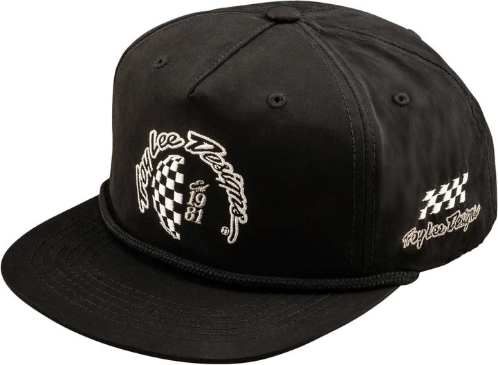 Actual product image Troy Lee Designs Unstructured Snapback - Worldwide (One size)