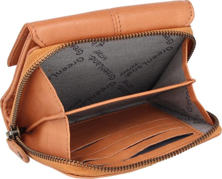 Actual product image Greenland Nature Nature Soft wallet RFID leather 13 cm