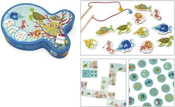 Produktbild Scratch Spiele 3in1 Fisch (Deutsch)