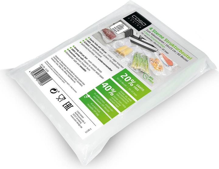 Image du produit Caso Sac structuré 4 étoiles 16x23cm (60x)