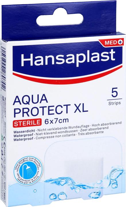 Actual product image Hansaplast Aqua Protect plaster, 5 pcs. plasters (5 x)
