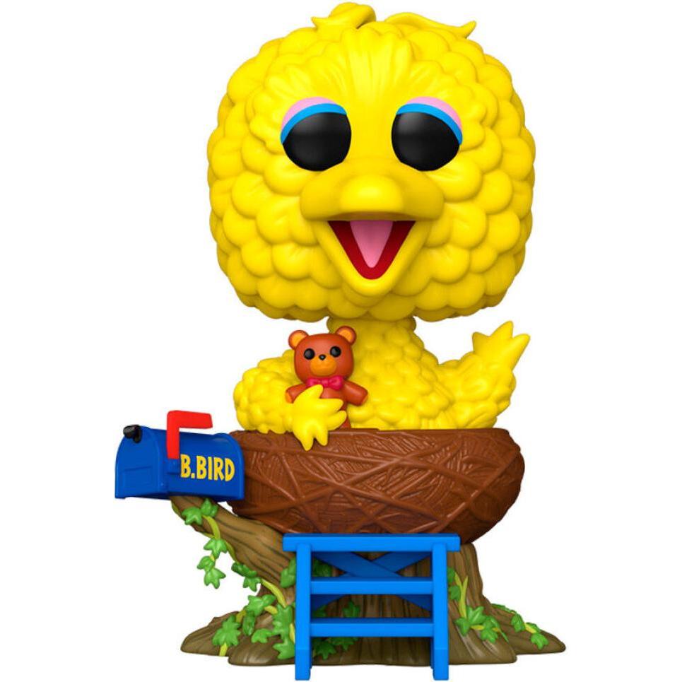 Funko Sesamstrasse POP! Deluxe Vinyl Figur Big Bird in Nest 17 cm